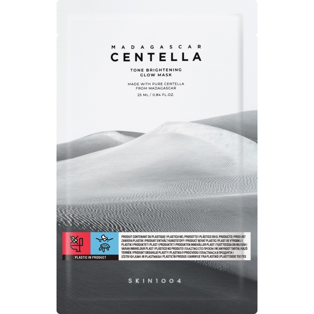 Madagascar Centella Tone Brightening Glow Mask, 25ml