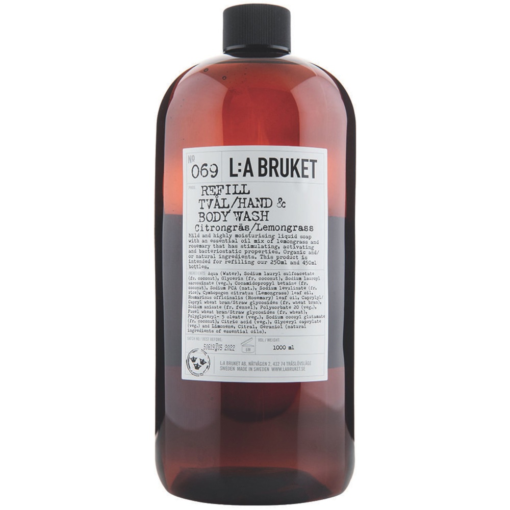 069 Hand & Body Wash, Lemongrass