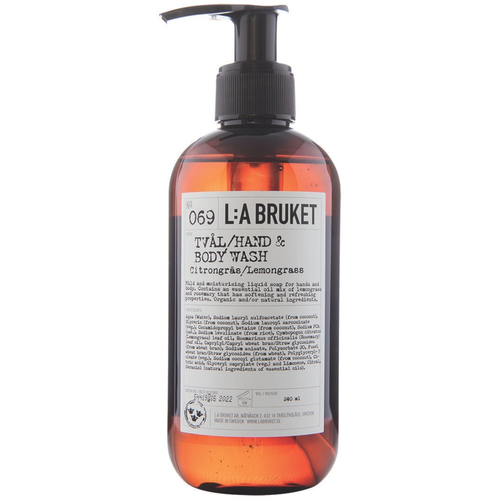 069 Hand & Body Wash, Lemongrass
