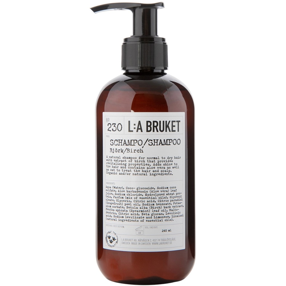 L:a Bruket 230 Shampoo, Birch, 240ml