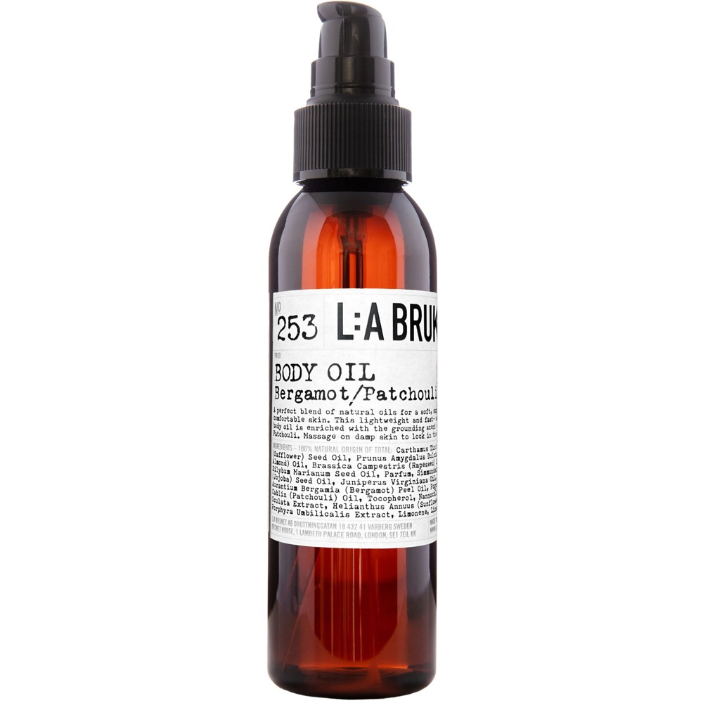 253 Body Oil Bergamot/Patchouli, 120ml