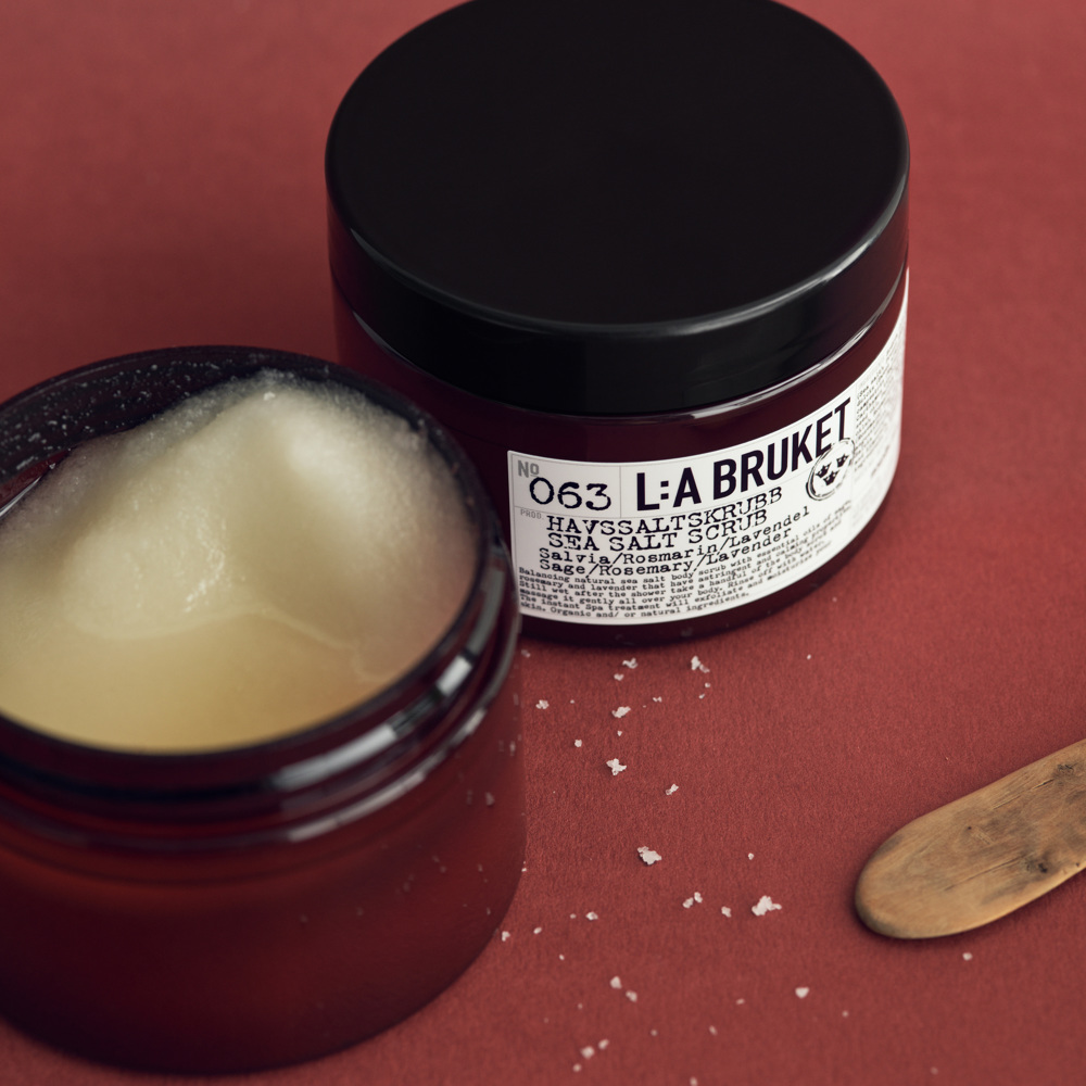 063 Sea Salt Scrub Sage/Rosemary/Lavender, 420g