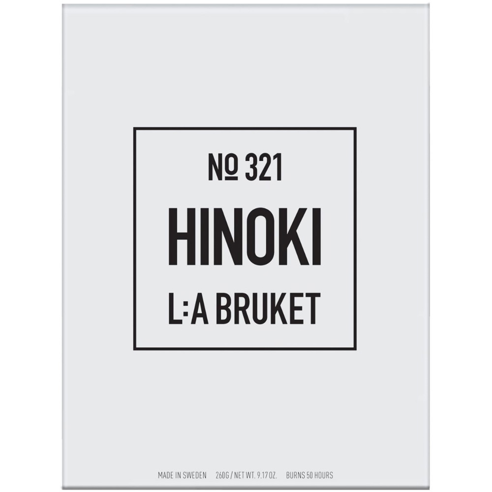 321 Candle Hinoki