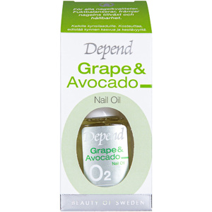 O2 Grape & Avocado Nail Oil