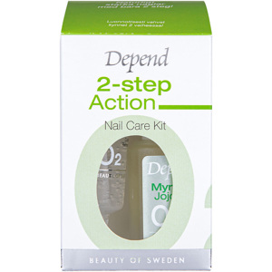 O2 2 Step Action Nail Care Kit