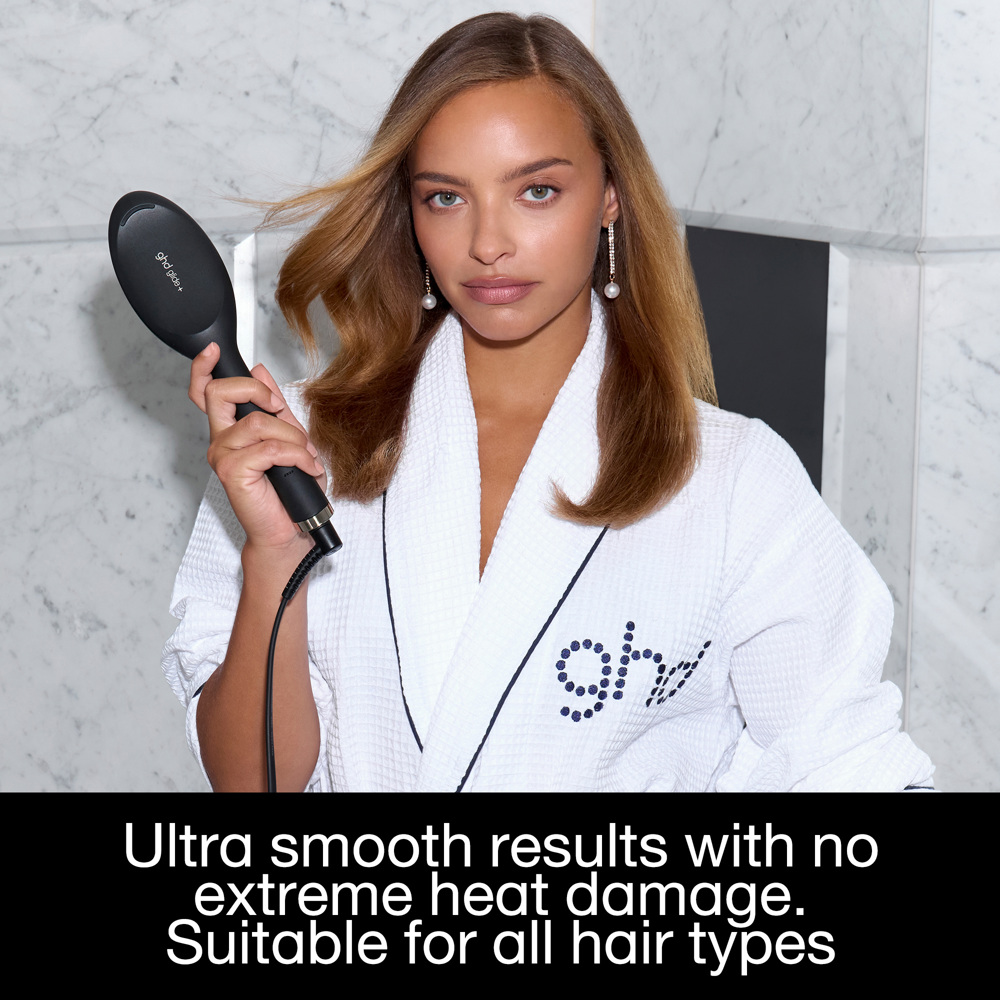 Glide+ Smoothing Hot Brush, Black