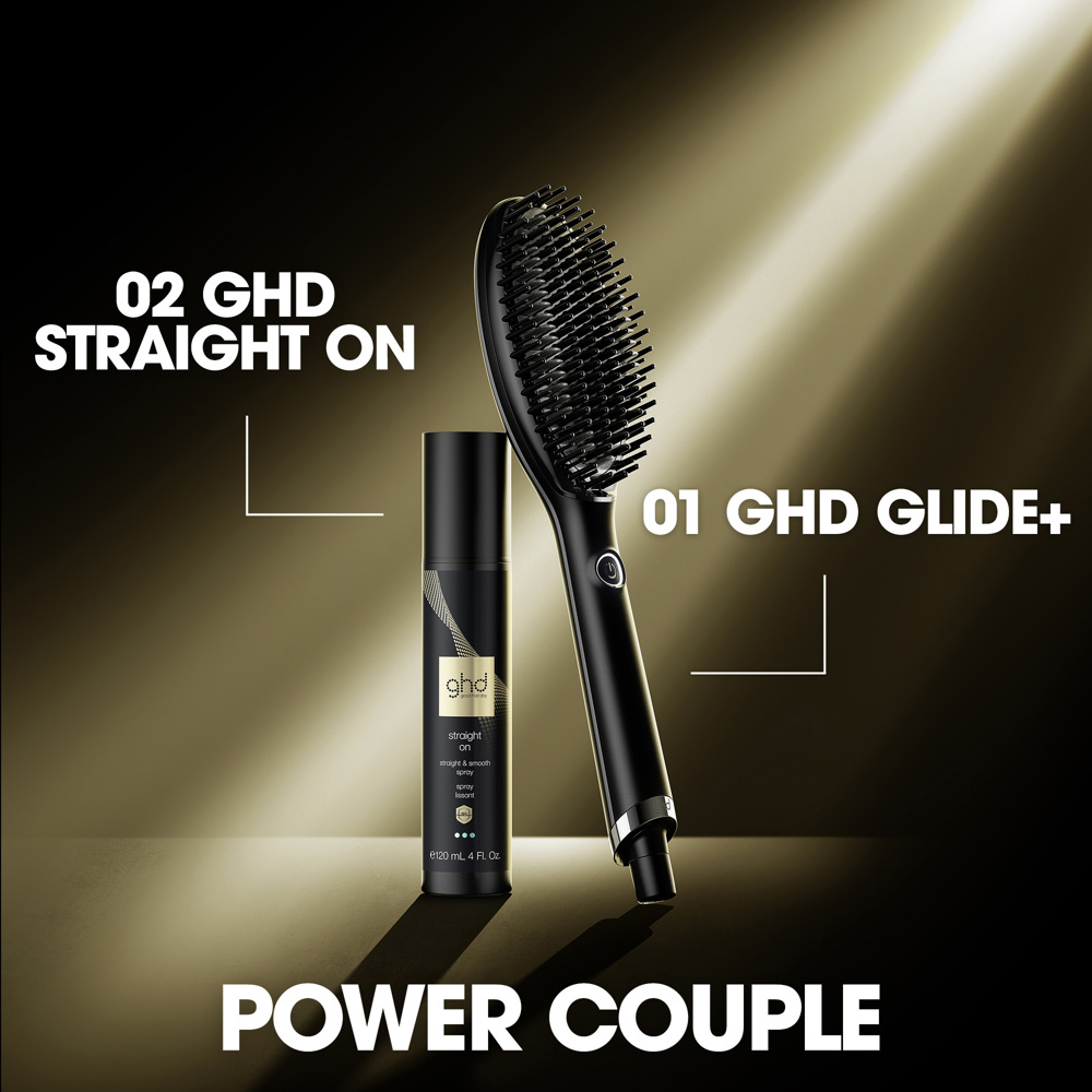 Glide+ Smoothing Hot Brush, Black
