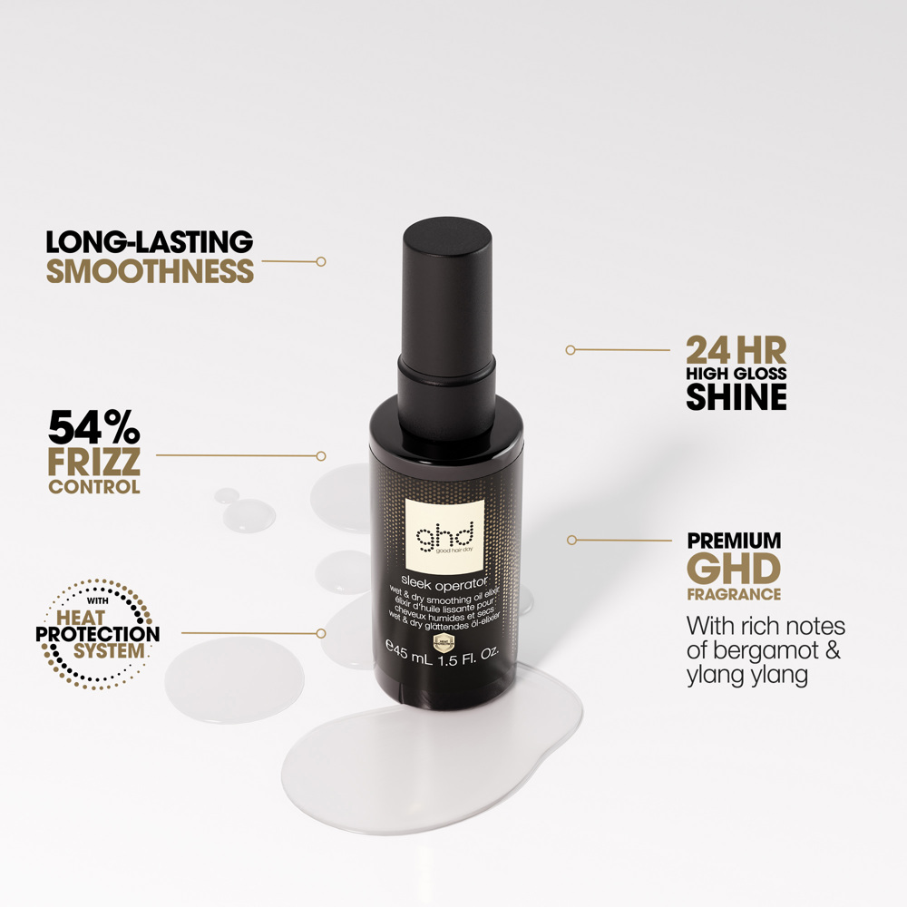 Sleek Operator Wet and Dry Hair Oil Elixir, 45ml