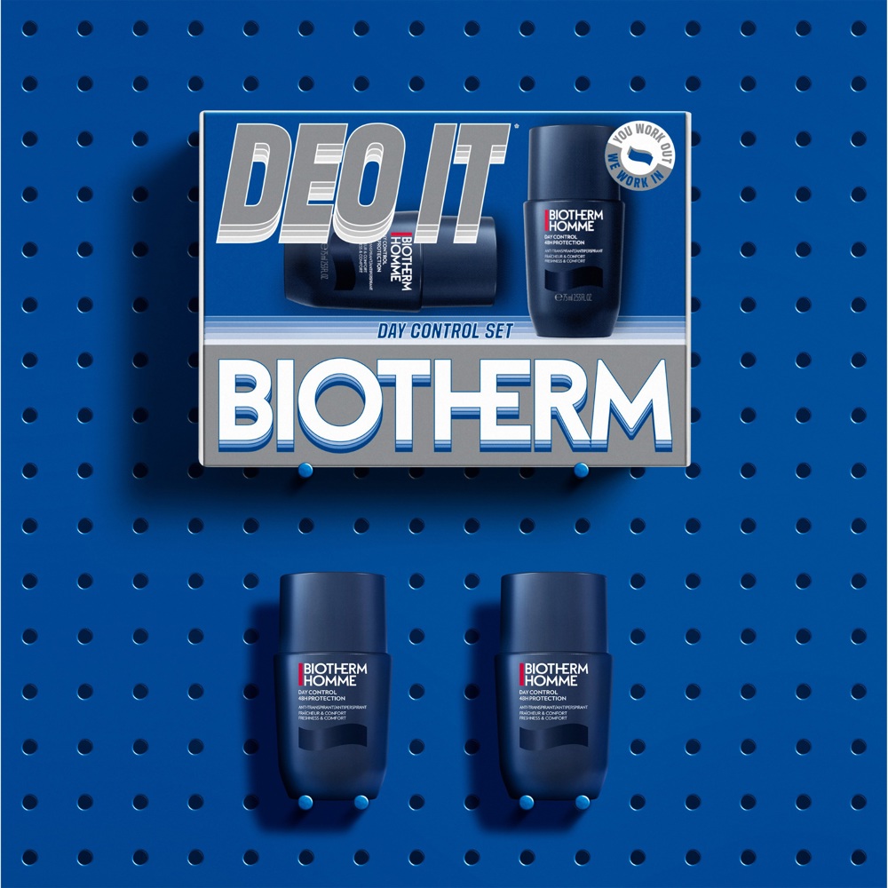 Homme Day Control 48H Deo Duo Set, 2x75ml