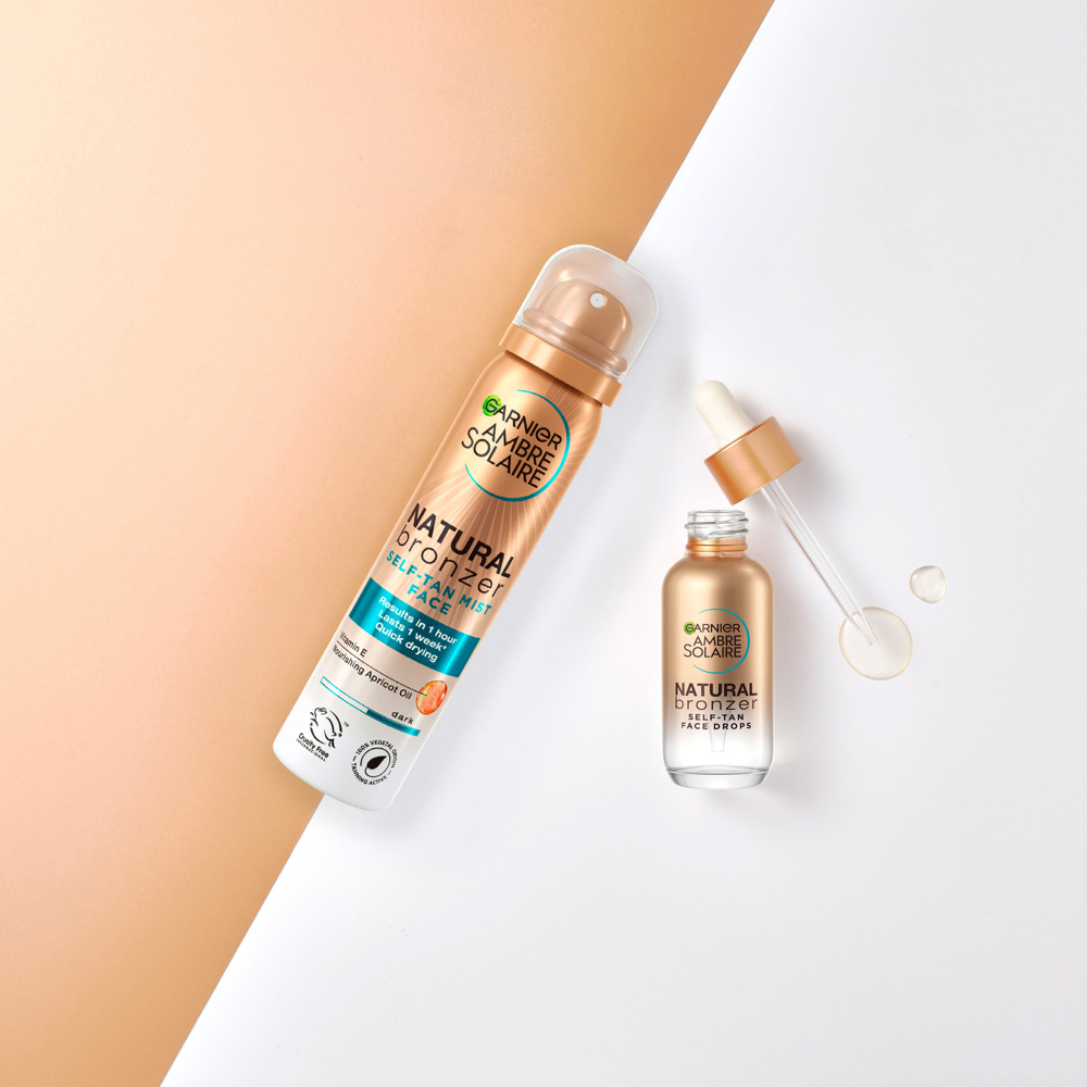 Natural Bronzer Self Tan Mist Face, 75ml