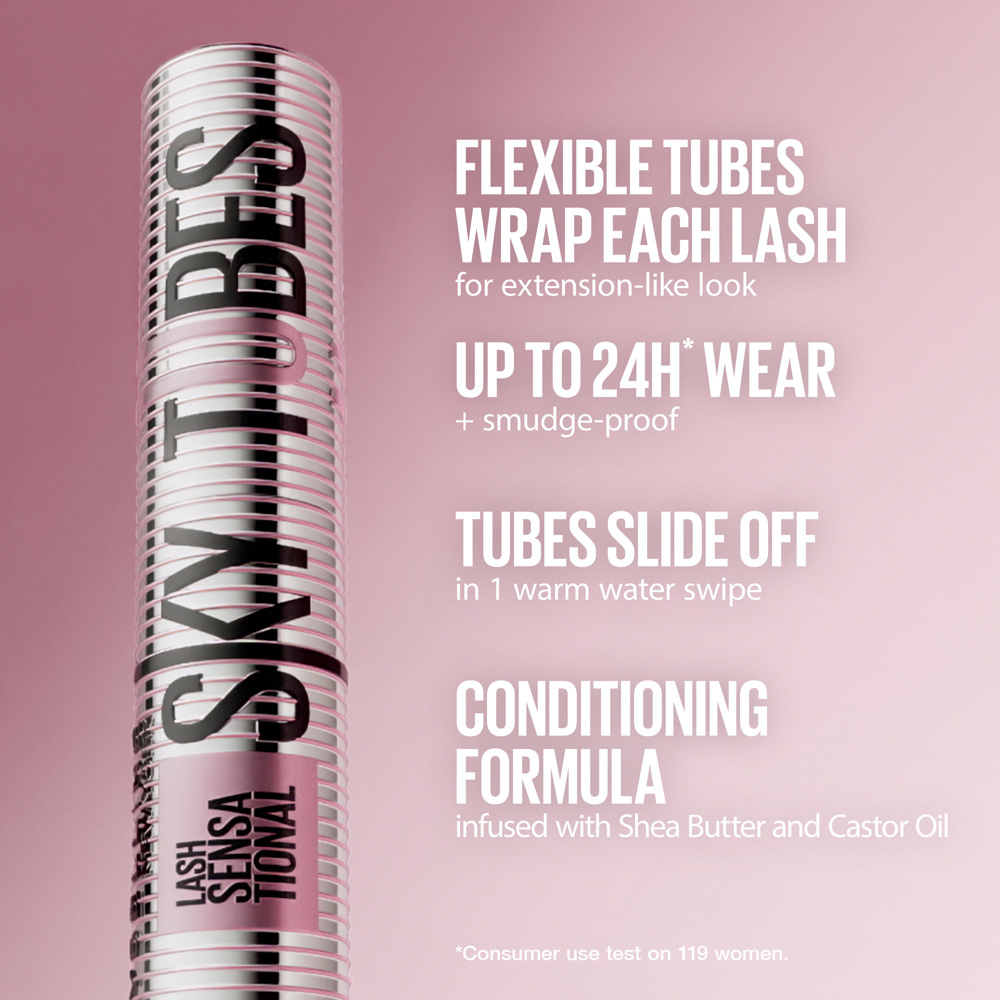 Lash Sensational Sky Tubes Mascara, Black