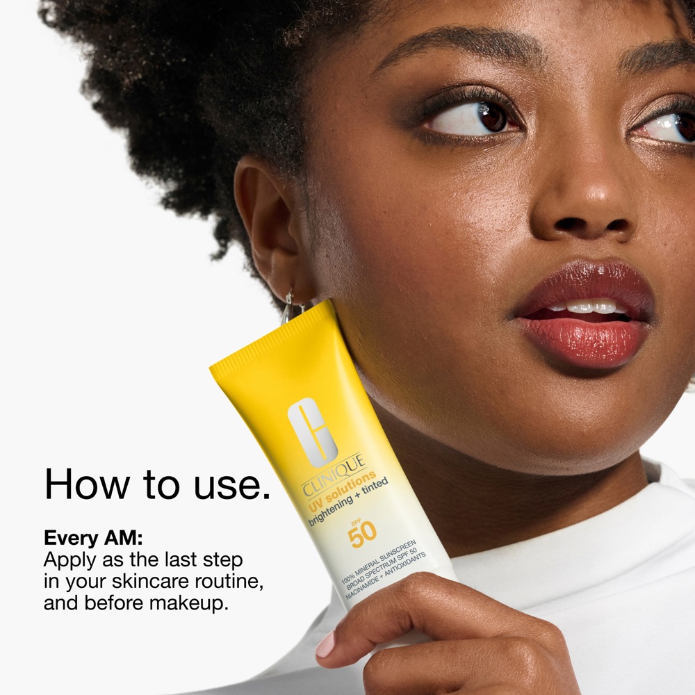 UV Solutions Brightening + Tinted Sunscreen SPF50, 40ml