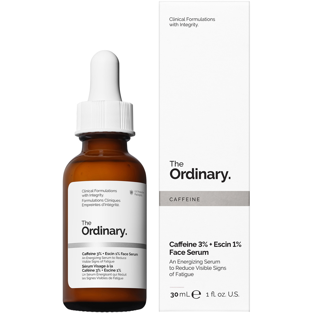 Caffeine 3% + Escin 1% Face Serum, 30ml