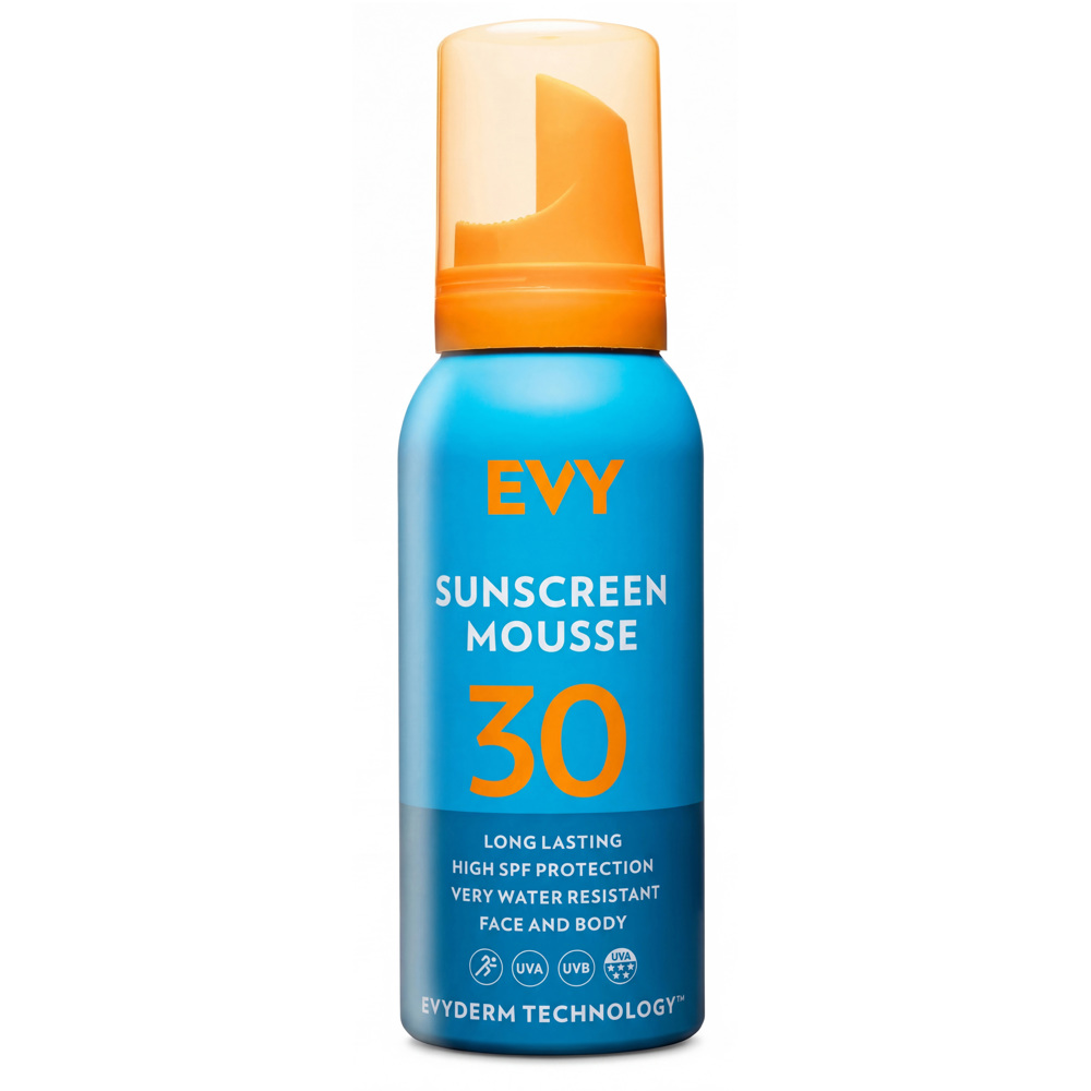 Sunscreen Mousse SPF30, Face And Body, 100ml Sunscreen Mousse SPF30, Face And Body, 100ml