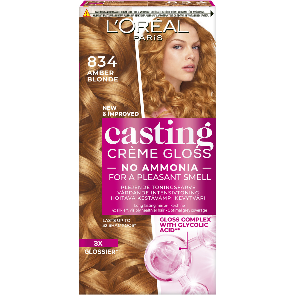 Casting Créme Gloss, 834 Amber Blonde Casting Créme Gloss, 834 Amber Blonde