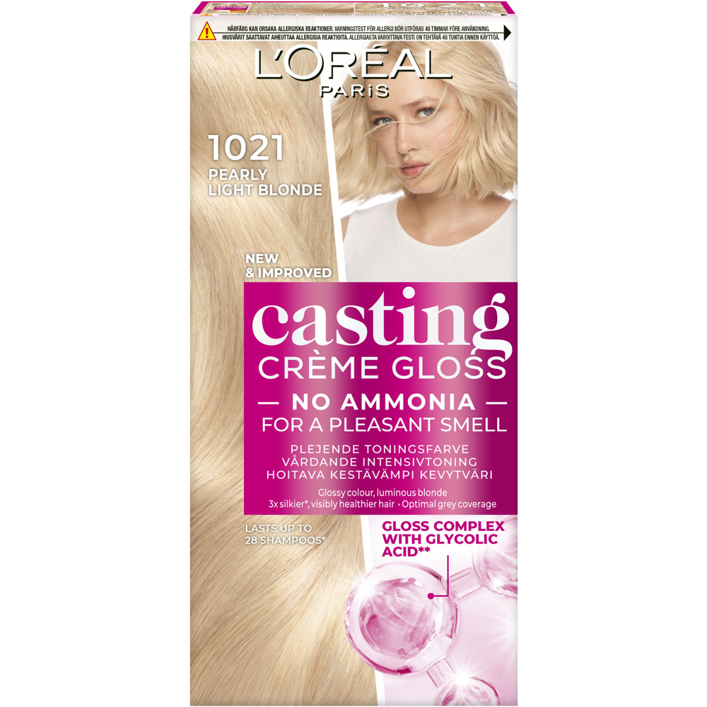 Casting Créme Gloss, 1021 Pearly Light Blonde Casting Créme Gloss, 1021 Pearly Light Blonde