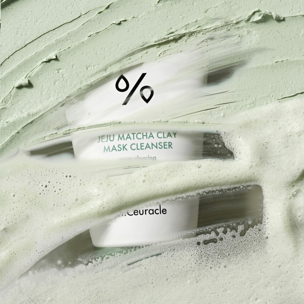 Jeju Matcha Clay Mask Cleanser, 120ml