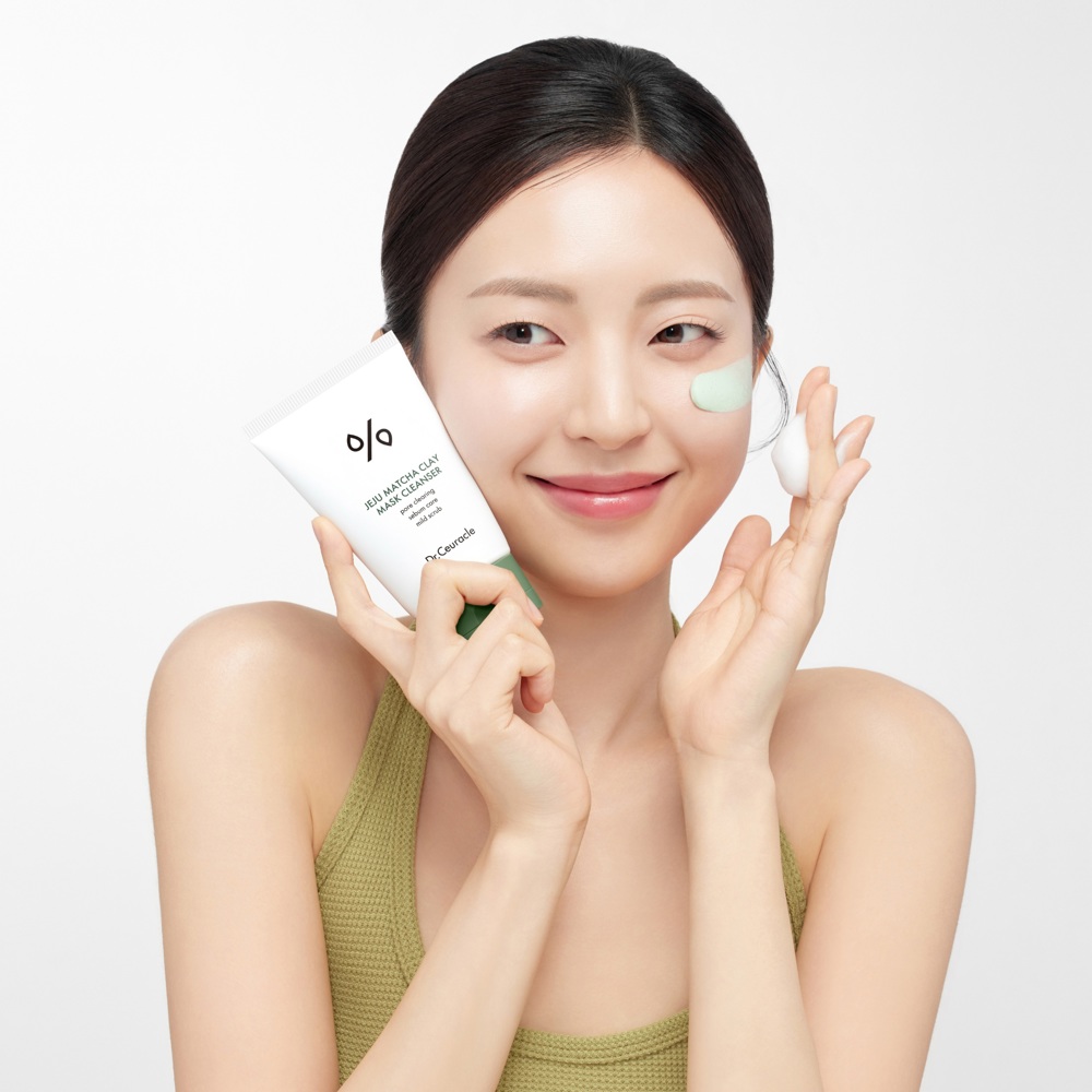 Jeju Matcha Clay Mask Cleanser, 120ml