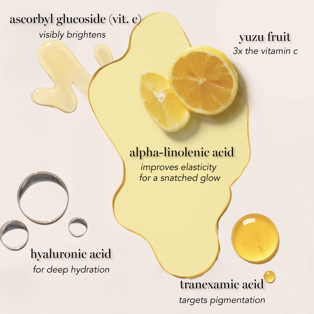Yuzu Vitamin C Butterfly Hydrogel Mask 4-Pack, 40g