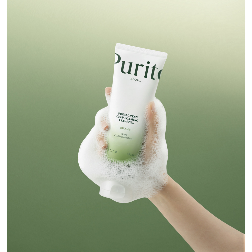 From Green Deep Foaming Cleanser, 150ml
