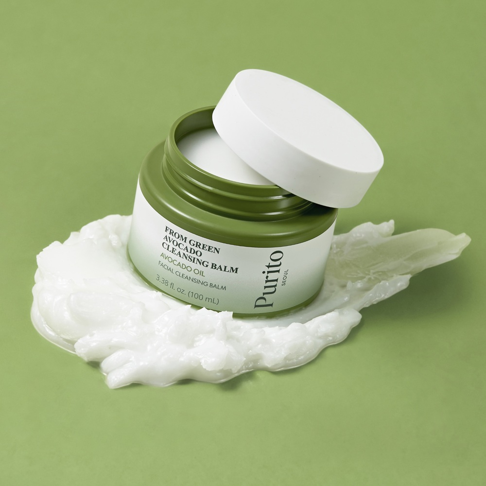 From Green Avocado Cleansing Balm, 100ml