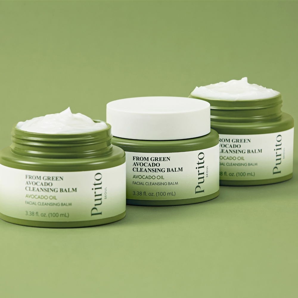 From Green Avocado Cleansing Balm, 100ml