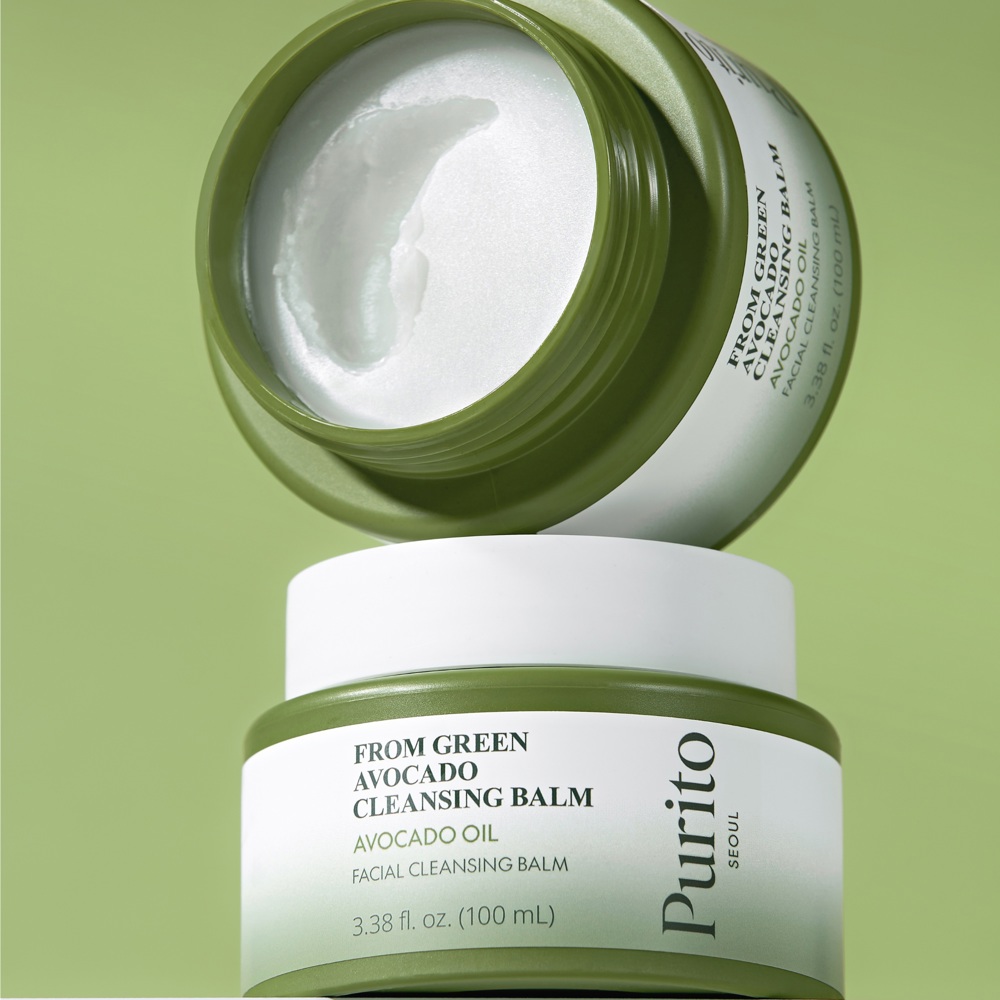 From Green Avocado Cleansing Balm, 100ml