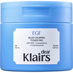 EGF Blue Calming Toner, 60 Pads