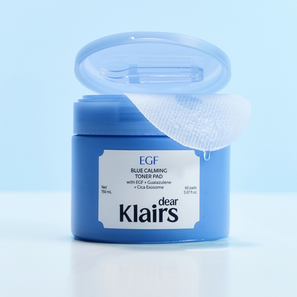 EGF Blue Calming Toner, 60 Pads