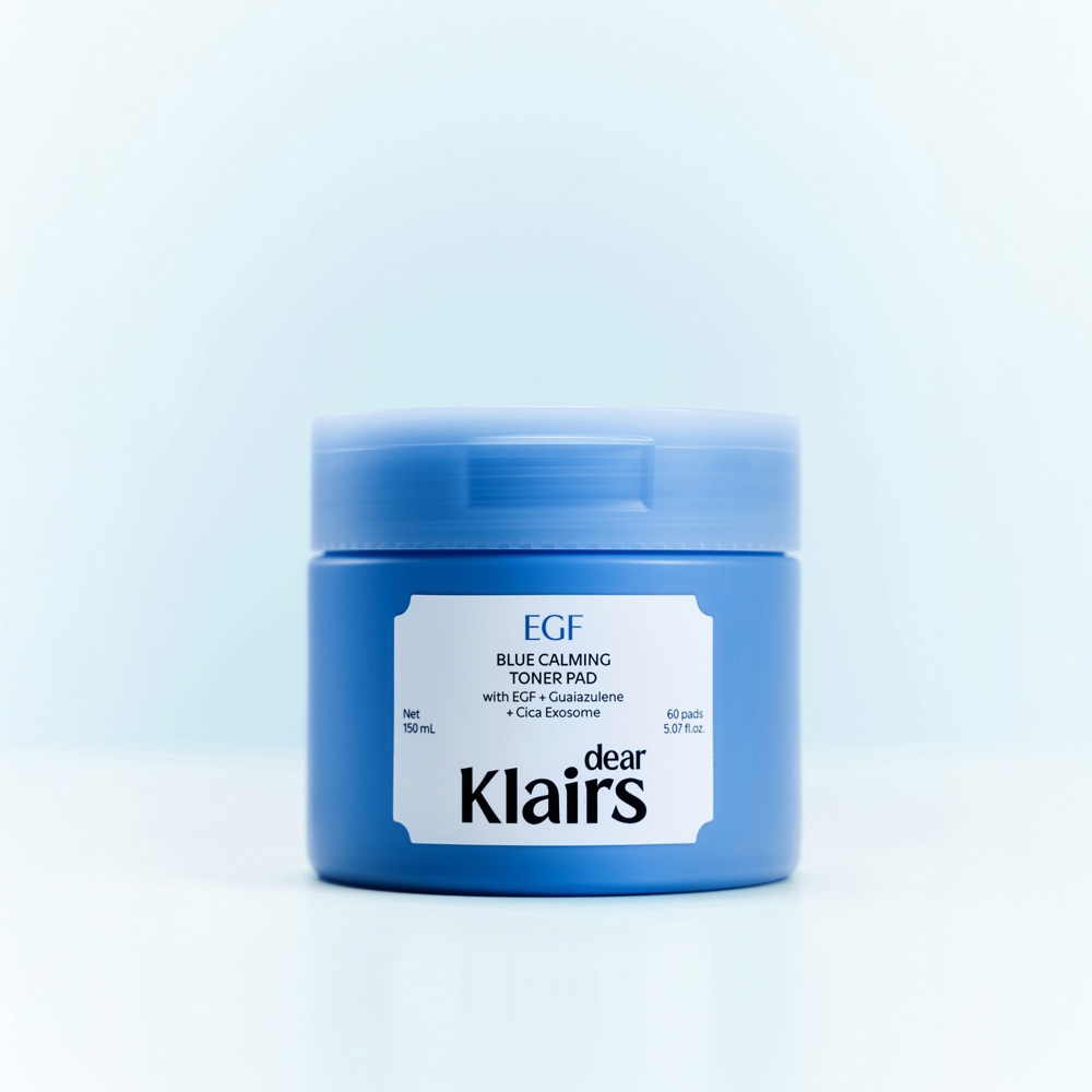 EGF Blue Calming Toner, 60 Pads