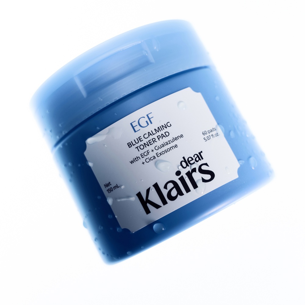 EGF Blue Calming Toner, 60 Pads