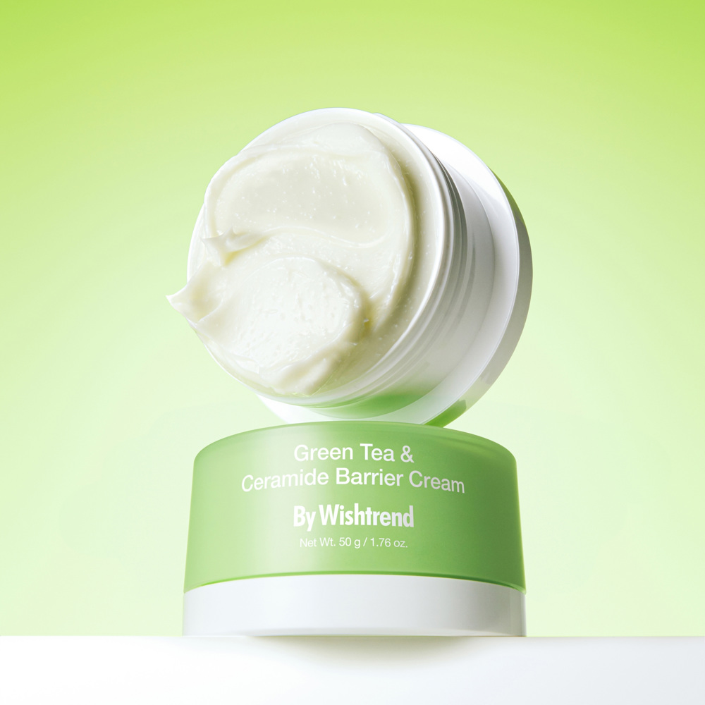 Green Tea & Ceramide Barrier Cream, 50g
