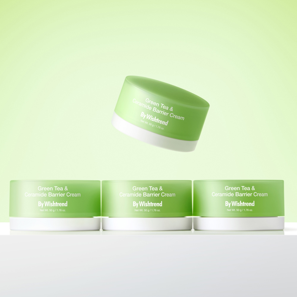 Green Tea & Ceramide Barrier Cream, 50g