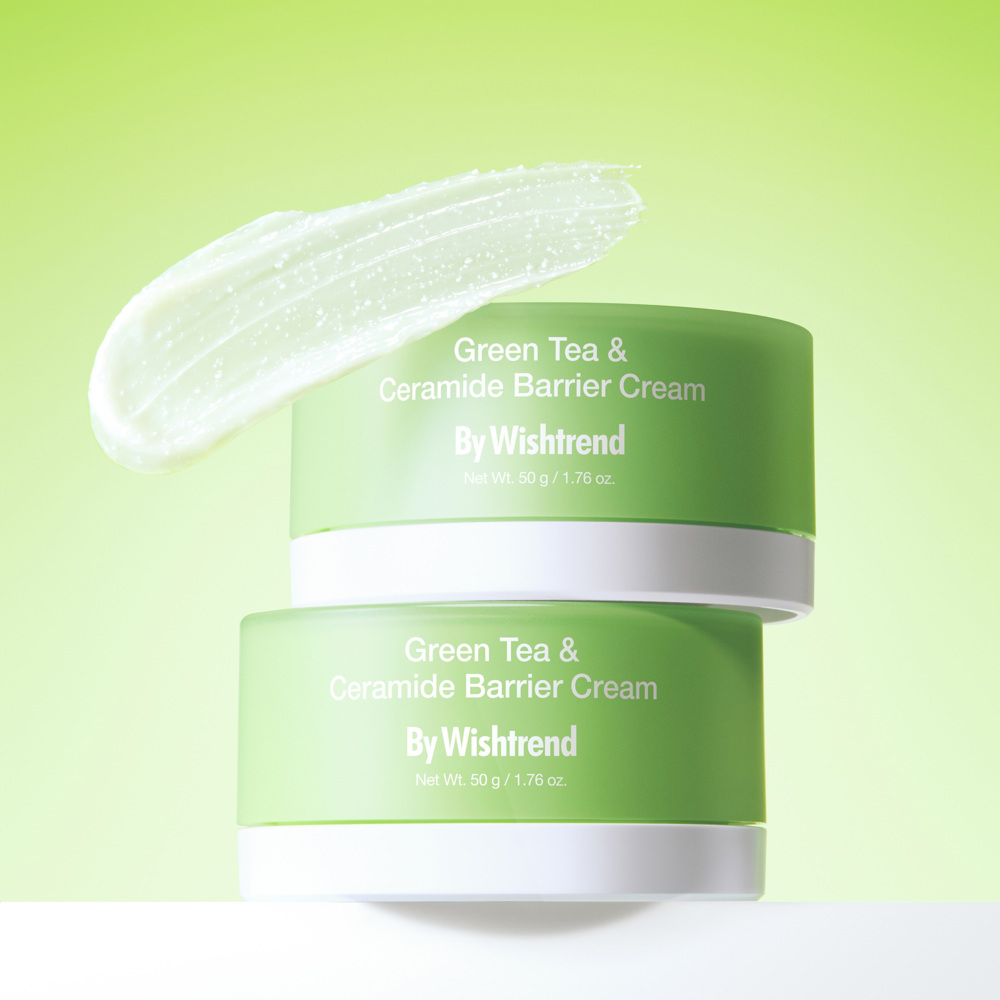 Green Tea & Ceramide Barrier Cream, 50g