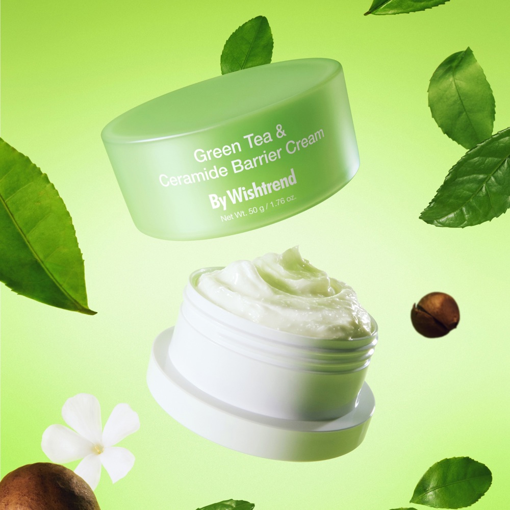 Green Tea & Ceramide Barrier Cream, 50g