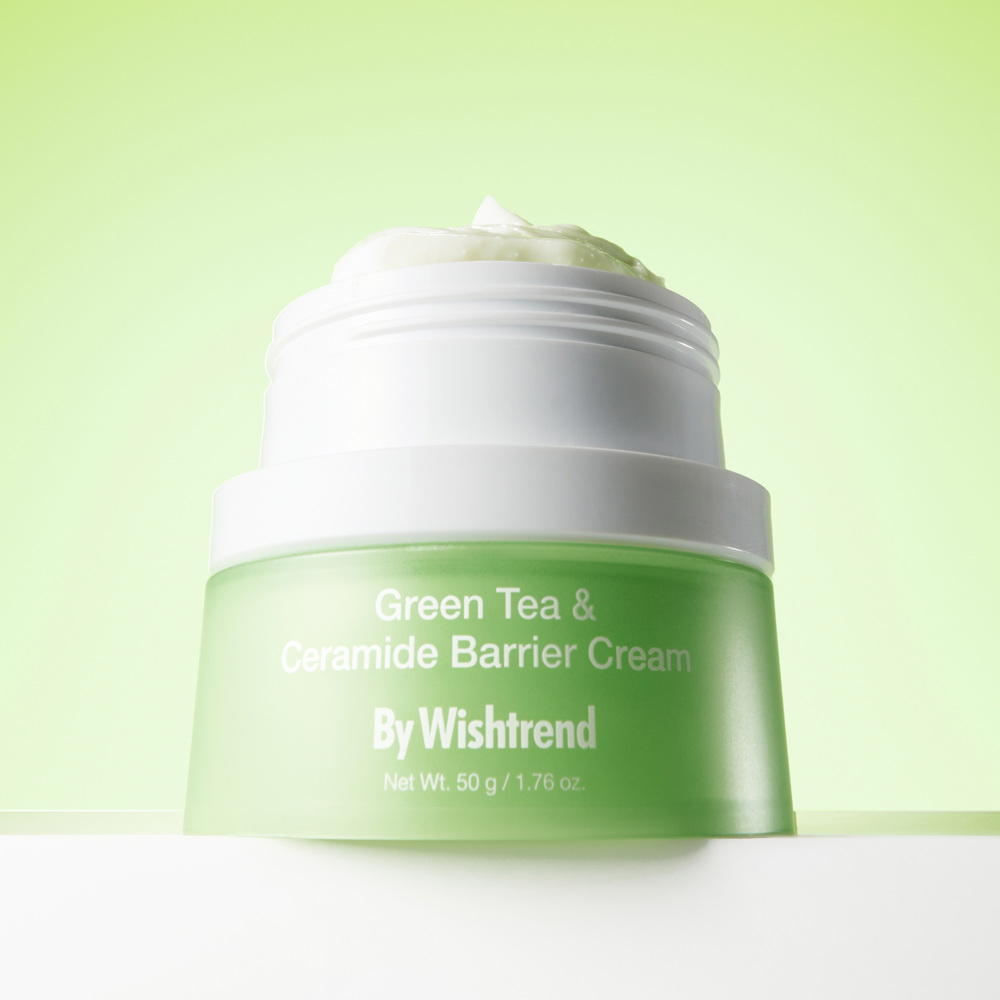 Green Tea & Ceramide Barrier Cream, 50g