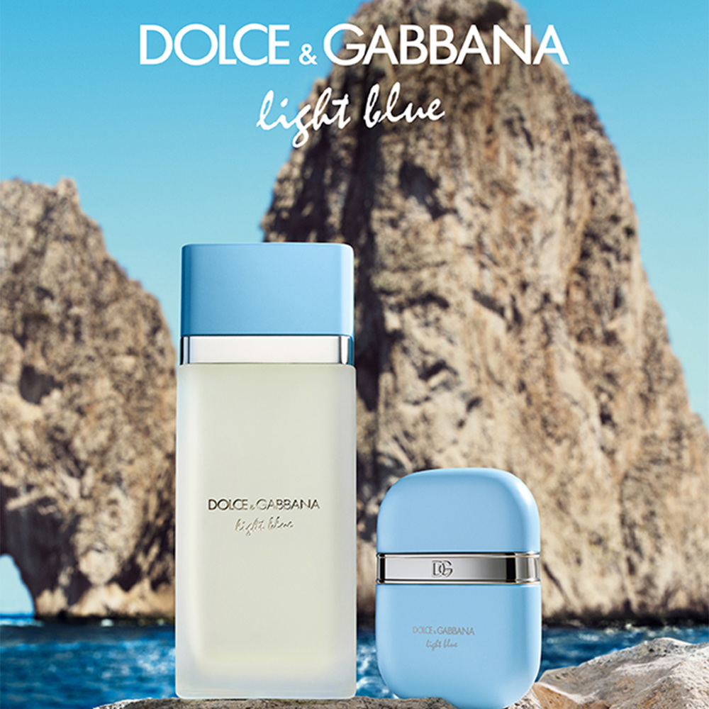 Light Blue Alcohol-Free Perfume Gel, 30ml