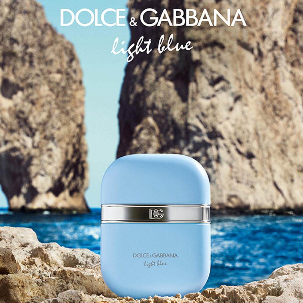 Light Blue Alcohol-Free Perfume Gel, 30ml