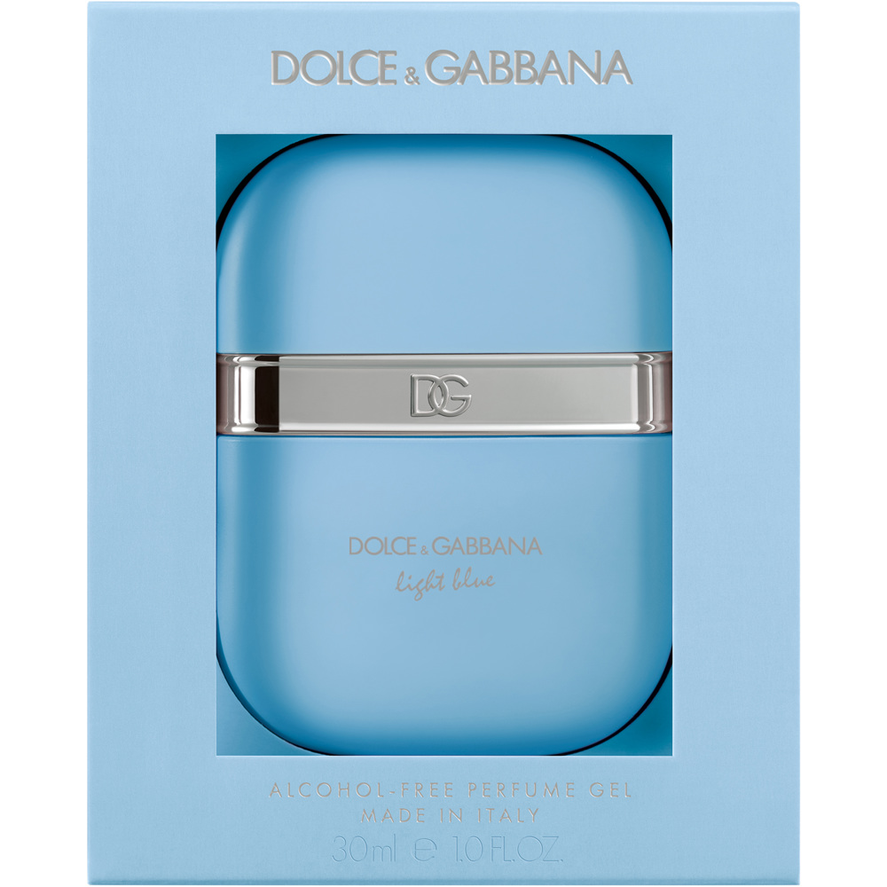 Light Blue Alcohol-Free Perfume Gel, 30ml