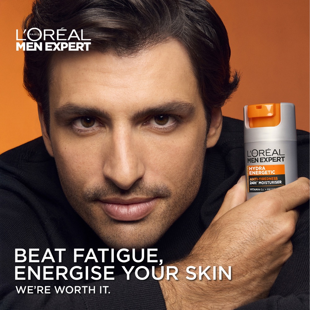 Men Expert Hydra Energetic Face Mousturizer, 50ml