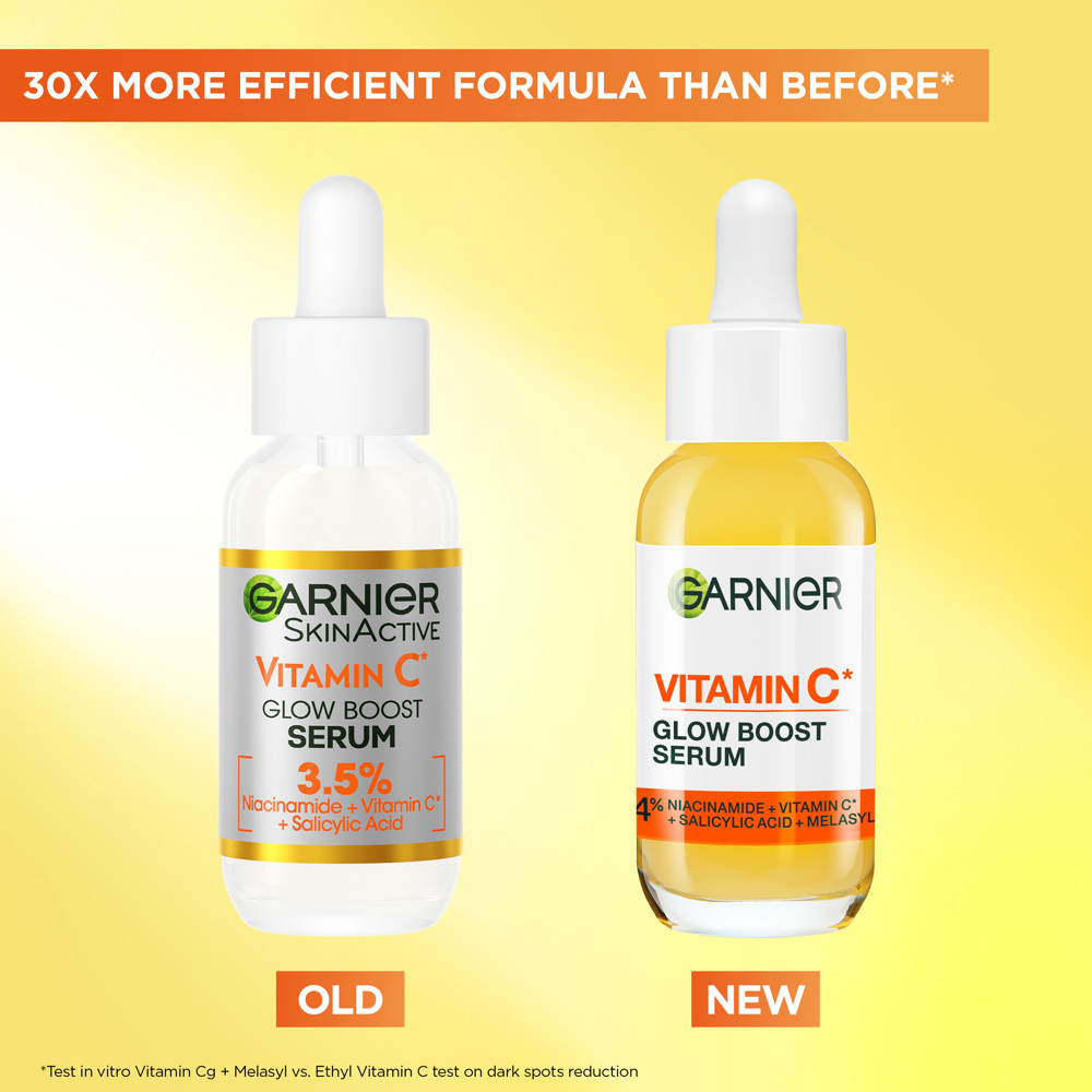 SkinActive Vitamin C Glow Boost Serum, 30ml