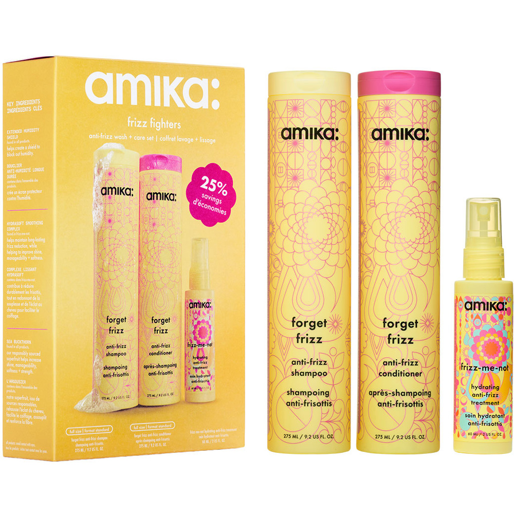 Frizz Fighters Anti-Frizz Wash + Care Set