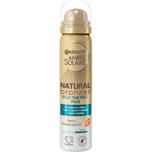 Natural Bronzer Self Tan Mist Face, 75ml