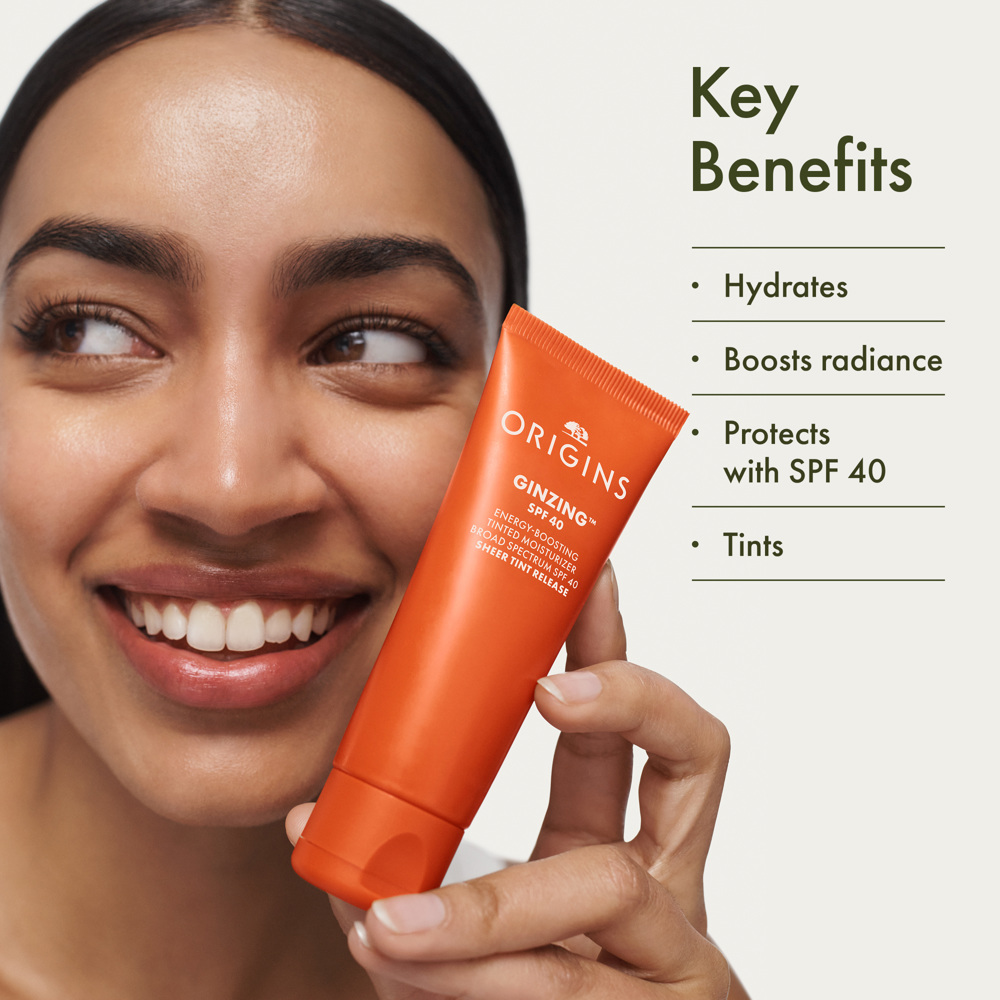 GinZing SPF40 Energy-Boosting Tinted Moisturizer, 50ml