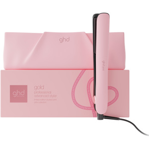 Gold Hair Straightener, Limited Edition in Dusted Pink