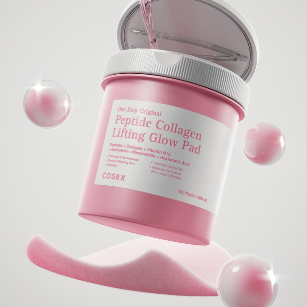 One Step Original Peptide Collagen Lifting Glow Pad, 300ml