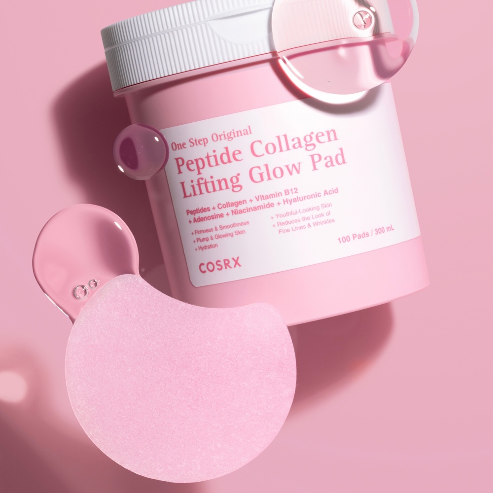One Step Original Peptide Collagen Lifting Glow Pad, 300ml