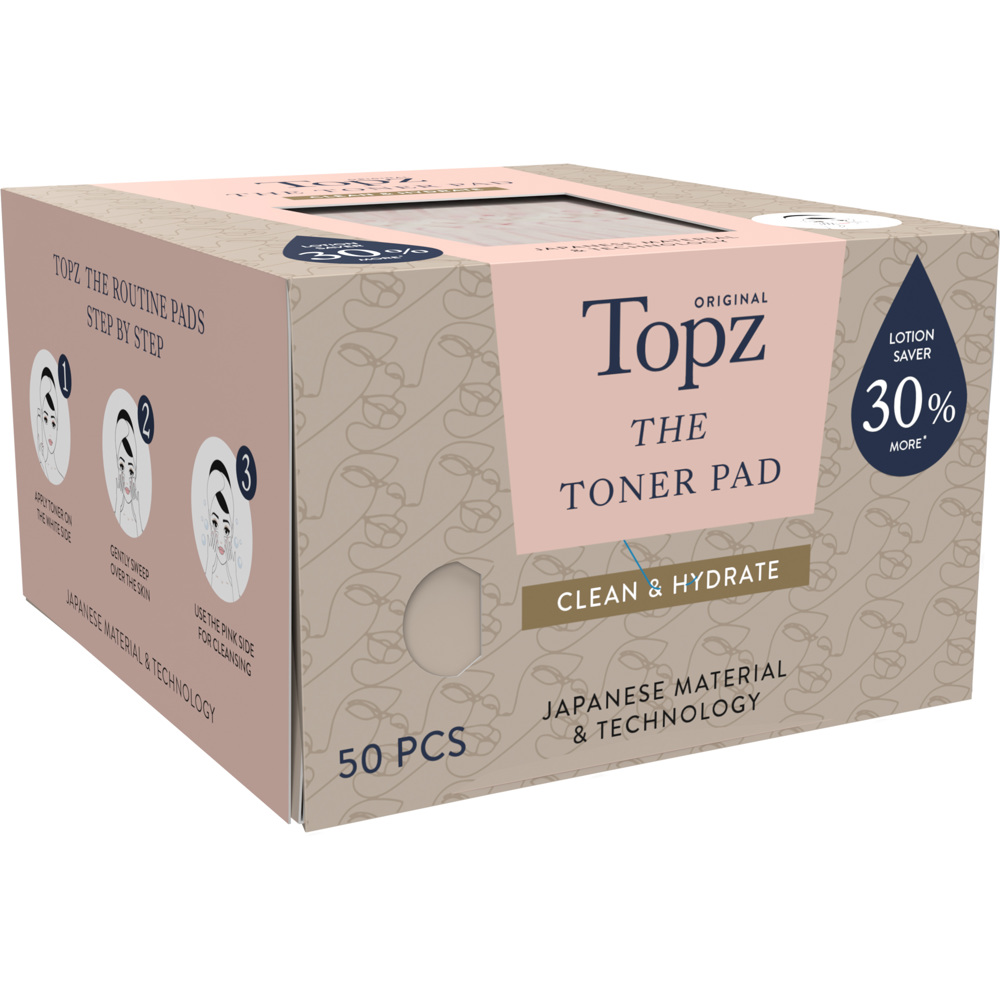 Premium the Toner Pads, 50-Pack Premium the Toner Pads, 50-Pack