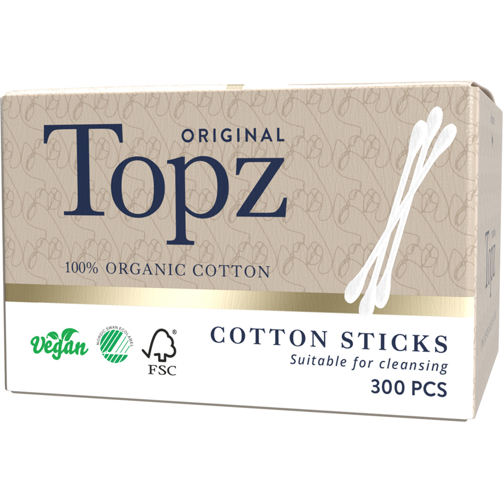 Premium Cotton Sticks, 300-Pack Premium Cotton Sticks, 300-Pack