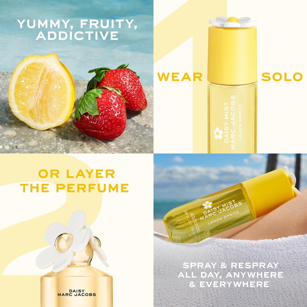 Daisy Hair & Body Mist Lemon Spritz, 150ml